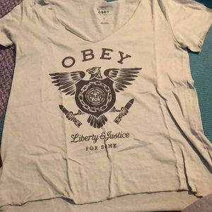Obey graphic shirt